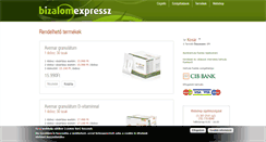 Desktop Screenshot of bex.hu